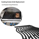 17.75" Cooking Grates for All Napoleon Prestige PRO 500 Grills, Cast Iron Grill Cooking Grids, 2 Pack - 2
