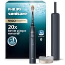 Philips Sonicare DiamondClean Prestige 9900 - Sonic Electric Toothbrush with 1x A3 Premium All-in-One Brush Head and Charging Case in Midnight Blue (Model HX9992/12) - 1