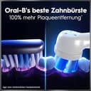 Oral-B iO Series 10 Elektrische Zahnbürste — Electric Toothbrush, Inkl. 1 Aufsteckbürste, iOSense, Lade-Reise-Etui — 7 Putzmodi für Zahnpflege, Zahnbürste Elektrisch, Designed by Braun, Weiß - 6