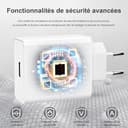 Cargador de 80 W para Oppo SuperVooc Carga USB Power Supply, adaptador cargador rápido para Oppo Find X7 Ultra X7 X6 Pro X5 X5 Pro Find N3 N2 Flip Reno11 10Pro Oneplus 2 M Cable - 5