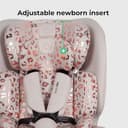 My Babiie MBCS200 360° Spin R129 Baby Car Seat – Top Tether, ISOFIX, Birth to 12yrs (40-150cm), i-Size, ERF, Group 0+/1/2/3, Rotating 360 Swivel - Pink Leopard - 8