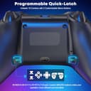 Controller PC, PC Controller Wireless mit RGB Licht, Gaming Controller PC mit 2 Programmierbare Rücktasten, 1000mAh Akku Bluetooth Controller Kompatibel mit Windows PC/Switch/Switch2/Android/IOS - 5