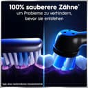 Oral-B iO Series 6 Elektrische Zahnbürste/Electric Toothbrush, 2 Aufsteckbürsten, 5 Putzmodi für Zahnpflege, Display & Reiseetui, Valentinstagsgeschenk für Ihn/Sie, Designed by Braun, black lava - 6