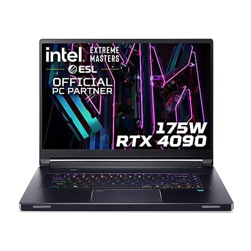 ACER Predator Triton 17 X PTX17-71 Intel Core i9 32GB 2TB RTX 4090 250Hz WQXGA 17 Inch Windows 11 Gaming Laptop