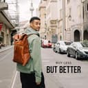 Berliner Bags Utrecht XL Mochila de Piel Auténtica con Compartimento para Portátil y Diseño para Ciclistas, para Hombre y Mujer – Marrón - 9