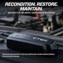 CTEK NXT 5 Smart Battery Charger 12V, Lead Acid and Lithium Compatible, Robust 5A Charger, Reconditioning Mode, AGM Optimisation, Temperature Compensation, Easy-to-Use Battery Maintainer - 4