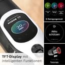 Bosch Akku-Staubsauger Unlimited 10 BTS1042WAC, Testsieger, kabellos, MicroClean Technology, TFT Display, HEPA-Filtersystem, 10 Jahre Motorgarantie, 2x 4 Ah Akku, LED-Licht, Schnellladegerät, weiß - 5