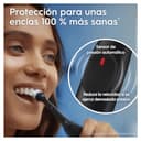 Oral-B iO 2 Cepillo de Dientes Eléctrico Negro Noche, 1 Cabezal, 1 Estuche De Viaje, 1 Soporte de Recambios de Viaje, 3 Modos De Cepillado, Sensor De Presión y Temporizador, Diseñado por Braun - 3