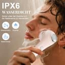 Rkdely Spazzola Pulizia Viso, 3-In-1 Massaggiatore Viso con EMS e riscaldamento, Spazzola Viso Elettrica con 4 Testine Intercambiabili per Pulizia Profonda, Per Detergere In Profondità (Rosa) - 7