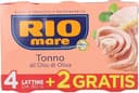 Confezione Per Rio Mare Tonno all'Olio di Oliva, 80g x 6 Lattine (4 + 2 Gratis), Confezione Convenienza - 1