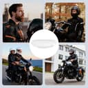 Antiempañamiento para Shoei GT Air – Lente interior antivaho para visera Pinlock, casco de moto, adecuado para Shoei GT Air3/Air2/Air, Neotec3/Neotec2/Neotec, X Spirit 3/X Spirit 2, Nxr, Qwest - 7