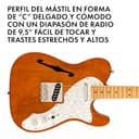 Squier by Fender Classic Vibe '60s Telecaster, Thinline, Natural - 3