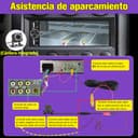 AWESAFE Radio de Coche 1 DIN Universal con Carplay y Android Auto Inalámbrico, Autoradio 1 DIN con Pantalla Táctil de 6.36 Pulgadas y Cámara Trasera, Soporta Bluetooth/Mandos Volante/FM/Double USB - 7