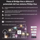 Philips Hue White & Color Ambiance Starter Kit 2 Lampadine Smart, Attacco E27, Luce Bianca e Colorata Dimmerabili, 9W, Hue Bridge incluso, Controllo Vocale - 6