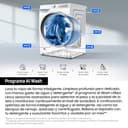 Samsung WW90DB7U94GEU3 - Lavadora AI EcoBubble, Inteligencia Artificial y SmartThings, 9 kg, A-20% con Super Speed 39, Autodosificador, Color Blanco [Clase de eficiencia energética A] - 8