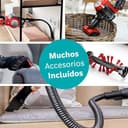 Bosch - Aspiradora Sin Cable, Unlimited 7 ProAnimal, Luces LED, Rojo, BBS711ANM - 7