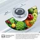 Hisense RB645N4BIE Frigorifero Combinato Total No Frost, Inox, Multi Air flow, Motore Inverter, 200x70,4 cm, Classe E, 495L - 8