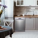 Hisense HS622E10X - Lavavajillas, Capacidad para 13 servicios, 60 cm, Programa ECO, Silencioso, 2, Filtro autolimpiable, Contador digital, Libre instalación, Inox - 10