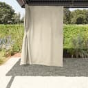 TOOLPORT Gazebo da Giardino 3x3,65 m Tetto Hardtop in Acciaio con Teli Laterali e Zanzariere in Crema - 7