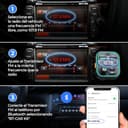 STRALLOR Transmisor FM Bluetooth Coche, Manos Libres para Coche, Adaptador Mechero MP3 con Doble USB Super Carga Rápida 22.5W/4.5A y 3.1A además de Tipo C, Soporte Tarjetas SD, USB, Flash Drive - 5