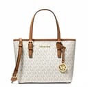 Michael Kors XS Carry All Jet Set Travel Damen Tragetasche (VANILLA), Vanille - 1