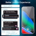 JETech Protector Pantalla para Google Pixel 10 con Protector Lente Cámara, Compatible con Desbloqueo por Huella Dactilar, Cristal Vidrio Templado, HD Claro, 2 Paquetes Cada Uno - 3