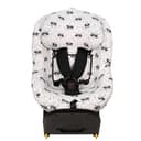 JYOKO Kids Funda de algodón para Silla de Coche Compatible con Maxi Cosi Pearl 360 y Mica Pro I-Size (Raccoon) - 1