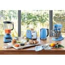 KitchenAid Batidora amasadora - Artisan - Robot de Cocina con Cabezal Inclinable - Amasadora con 5 Accesorios - Batidora de repostería con 2 boles de Acero Inoxidable - 4,8 L y 3 L - Azul terciopelo - 2