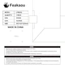 Feakaou 360 Car Seat with ISOFIX - Newborn to 12 Years Children, i-Size (ECE R129/E4) Rotating Swivel Baby Car Seat,Group 0+1/2/3 (40-150cm),Rear Facing for Longer from Birth to 4 Years. Red Black - 7