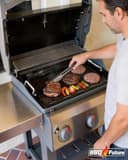 6787 Full Size Griddle Insert with Handles for Weber Spirit 400 Series (2025 Models) and Weber Spirit 300(2016–2024), Flat Top Grill Replacement for E425 S425 E435 EP425 EP435 E310 E320, Carbon Steel - 7