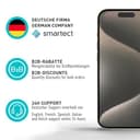 smartect Schutzglas [2 Stück, Klar] kompatibel mit Garmin Zumo XT2, HD Schutzfolie Anti-Kratzer, Blasenfrei, 9H Härte, 0.3 mm Ultra-klar, Ultrabeständig - 6