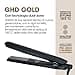 ghd Gold, Piastra Capelli Professionale per Piega Liscia e Mossa, Styler con Tecnologia Dual-Zone e Sensori Termici, Finish Morbido e Lucente da Salone, Cavo Girevole di 2.7 m - 2
