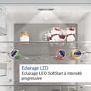 Bosch KGV39VLEAS Serie 4, Frigorifero combinato da libera installazione, LowFrost, Cassetti VitaFresh, Luce LED, Acciaio, 201x60 cm - 6