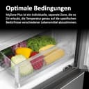 Haier French Door Kühl-Gefrierkombination I 100cm Breite I French Door Kühlschrank mit 750L XXL-Volumen, Eiswürfelspender & No Frost I Doppeltür Kühlschrank mit Gefrierfach I FD 100 SERIE 7 HB26FSSAAA - 7