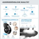 MELOKEA Bürostuhl Ergonomisch, 4D-Armlehnen, Verstellbare Sitztiefe, 4-stufige Neigung, Gummirollen, Mesh-Sitzfläche, Hoher Rücken, Große Menschen, Homeoffice & Gaming, Ergonomischer Schreibtischstuhl - 7