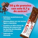 Premier Protein - High Protein Bar 50% - Double Chocolate Cookie - 16x40g - bajo en azúcar – baja en carbohidratos – sin aceite de palma - 3