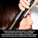 ghd Gold, Piastra Capelli Professionale per Piega Liscia e Mossa, Styler con Tecnologia Dual-Zone e Sensori Termici, Finish Morbido e Lucente da Salone, Cavo Girevole di 2.7 m - 4