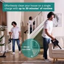 Bosch BBS611GB Unlimited 6 Cordless Stick Vacuum Cleaner with Accessories and Docking Station, Ultra Lightweight Design, 1 x Interchangeable 18V Battery, 30 Minutes Run Time, Blue - 6