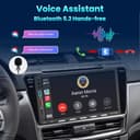 Alondy Autoradio Bluetooth 2Din mit Bildschirm(7"), Kompatibel mit [Wireless] Apple CarPlay/Android Auto Typ-C USB 3A Schnellladung Rückfahrkamera AM/FM/RDS Radio DSP - 5