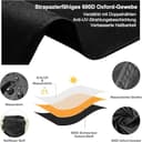 Funda para Barbacoa Weber Spirit II 300 y 300 Series - Cubierta de Poliuretano para E310, E330, E315 (129x45x106cm) - 5