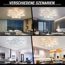 BAYHT Plafoniera LED Soffitto, 90W Lampada da Soffitto con Matter Compatibile con HomeKit, Alexa, Google e IFTTT, Moderna Plafoniera Intelligente per Soggiorno, Camera da Letto, Sala da Pranzo - 7