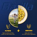 Barilla Penne Rigate Protein Plus - High-Protein Italian Pasta Made with Durum Wheat & Pea Protein - 20g Protein per 100g - Source of Fibre - Classic Short Shape - Single Pack (1 x 400g) (Pack of 2) - 9