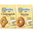Mulino Bianco Biscotti Frollini Campagnole, Colazione Ricca di Gusto, 700g & Biscotti Frollini Macine con Panna Fresca, Colazione Ricca di Gusto, 800g - 1