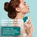 FOREO LUNA 4 body cepillo de cuerpo - Cuidado de toda la piel - Exfoliante para cuerpo - Mejora la absorción de las lociones - Herramienta de drenaje linfático premium - Impermeable - Evergreen - 2