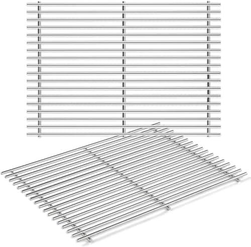 Nordic Bbq Store Set di 2 griglie in acciaio inox per barbecue Napoleon LEX 485 e BILEX 485, aste SS304 per uso alimentare, parti di ricambio per griglia di cottura, resistenti alla ruggine, 45 x 33