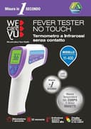 WECAREYU Fever-Scan No Touch, Termometro Infrarossi Digitale per Adulti e Bambini, Display Luminoso e Manico Ergonomico, Dispositivo Medico Classe IIA - 2