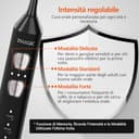 Spazzolino Elettrico, Spazzolini Elettrici, Spazzolino Sonico - 3 Intensità, 5 Modalità, 40000VPM, IPX7, Spazzolino Denti Elettrico Autonomia 180 Giorni e Timer, Spazzolino Elettrico Ultrasonica, Nero - 2