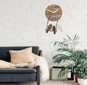 Dekori - Reloj De Pared Moderno De Madera con Péndulo. Preciso Y Silencioso, Apto para Todas Las Estancias De La Casa: Cocina Salón Comedor. Producto Original Dekori, Fabricado En Italia. (WOT) - 4