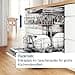 Bosch SMS6ECC12E, Series 6, Smart Dishwasher Freestanding, 60 cm, Cutlery Drawer, Dishwasher Made in Germany, Extra Quiet, Extra Drying, Strong Cleaning, Anti-Fingerprint, Black - 6