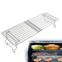 GLOWYE Griglia riscaldante Universale per Barbecue a Gas a Pellet, in Legno, Regolabile, per Traeger, Weber, Blackstone, Pit Boss e la Maggior Parte delle Piastre Piatte da Tavolo - 1